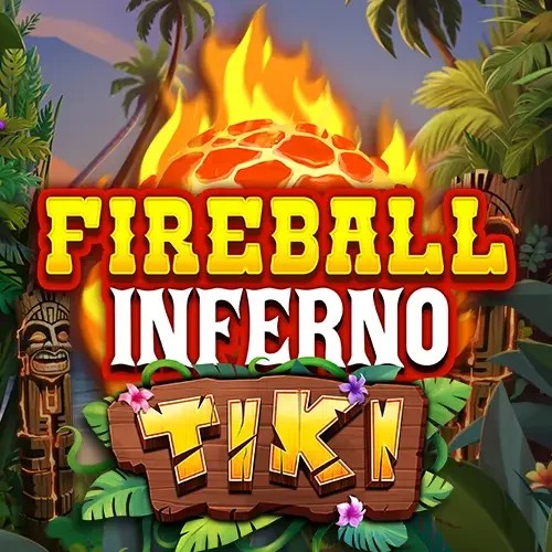 Fireball Inferno Tiki by NetEnt, showcased at winbeatzcasinos-es.com – game logo